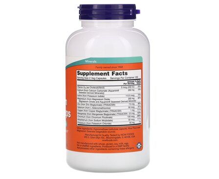 NOW Full Spectrum Miniral caps (120 капс)