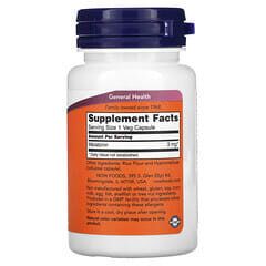 NOW Foods Melatonin 3 mg (180 вег. капс.)