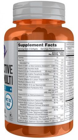 NOW Foods Men's Active Sports Multi (90 капс.)