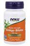NOW Foods Ginkgo Biloba 120 mg (50 вег. капсул) экстракт гинкго билоба