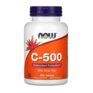 NOW Foods Vitamin C 500 mg + Rose Hips (250 таблеток) витамин С с шиповником