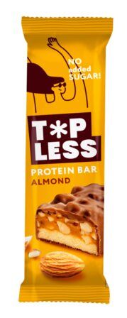 TOPLESS Батончик глазированный (45 г) Дроблёный миндаль