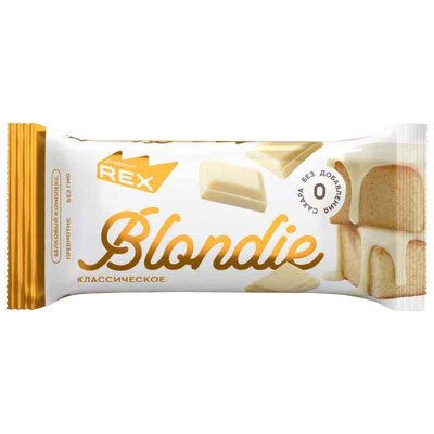 ProteinRex Блонди Пирожное протеиновое (50 гр) вкус - классический, без сахара