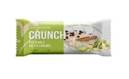 BootyBar Crunch Протеиновый батончик (60 г) вкус - фисташка и солёная карамель