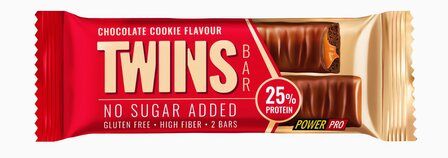 Power Pro Батончик протеиновый TWINS 40г шоколадное печенье	