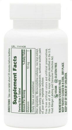 Natures Plus Melatonin 10 мг (90 таб.)