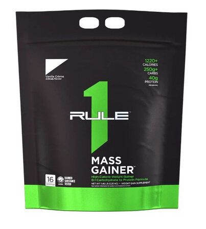 Rule 1 Mass Gainer (5200 г) гейнер для набора массы		