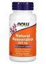 NOW Foods Resveratrol 350 mg (60 вег.капсул) антиоксидант ресвератрол