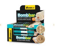 BOMBBAR Батончик глазированный 40 гр (Миндально-кокосовый торт), без сахара