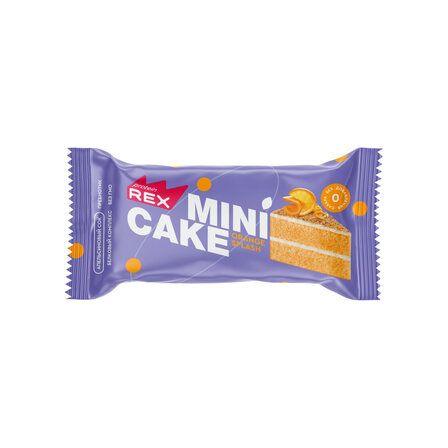 ProteinRex Mini Cake протеиновый (40 г) вкус - апельсин, без сахара