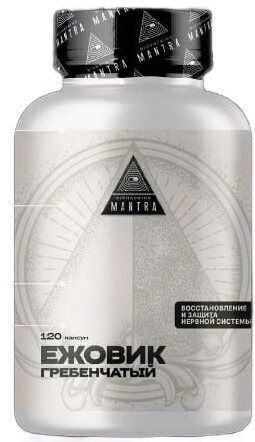 Mantra Ежовик гребенчатый (120 капс) для концентрации и улучшения памяти