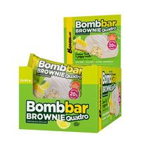 BOMBBAR Печенье глазированное Брауни "Лимонный тарт с маком" (50 гр), без сахара