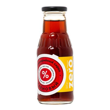 Mr. Djemius ZERO Низкокалорийный сироп (Кленовый) 330 г, без сахара