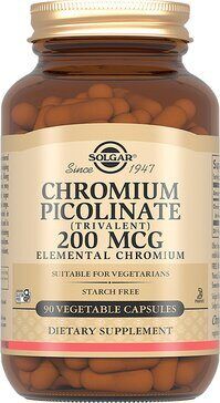 Solgar Chromium Picolinate 100 mсg (90 таблеток) пиколинат хром