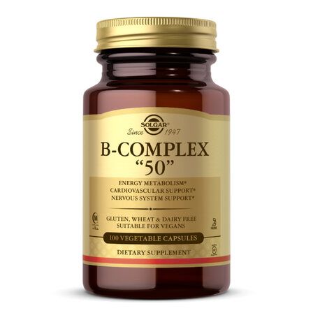 Solgar Vitmain B-Complex 50 (100 капсул)