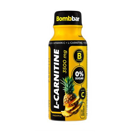 BOMBBAR L-CARNITINE  shot 100 мл (ананас)